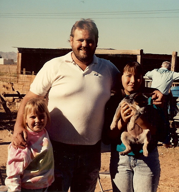 Brittney, Dad & Rachel